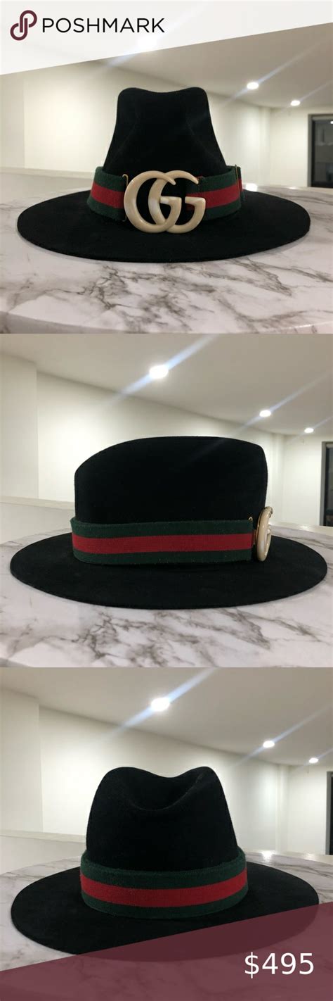 cap gucci black|cowboy hat from gucci.